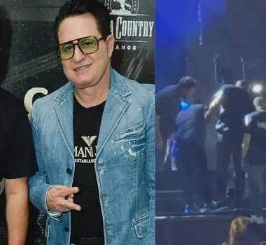 Imagem - Assessoria atualiza estado saúde de Marrone após queda no palco; saiba mais