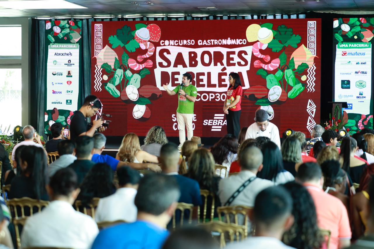 Concurso “Sabores de Belém na COP 30” e do fórum gastronômico