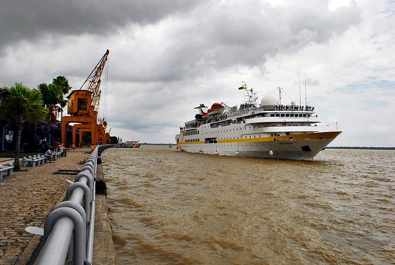 Navios cruzeiros serão contratados para a hospedagem dos participantes da COP 30, em Belém.