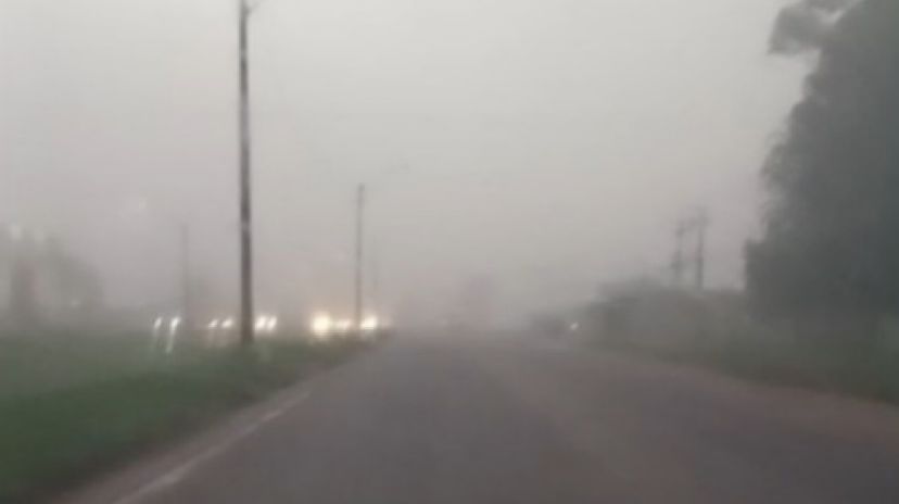 Imagem - Vídeo: Marituba amanhece com neblina nesta segunda-feira; veja previsão do tempo para o município