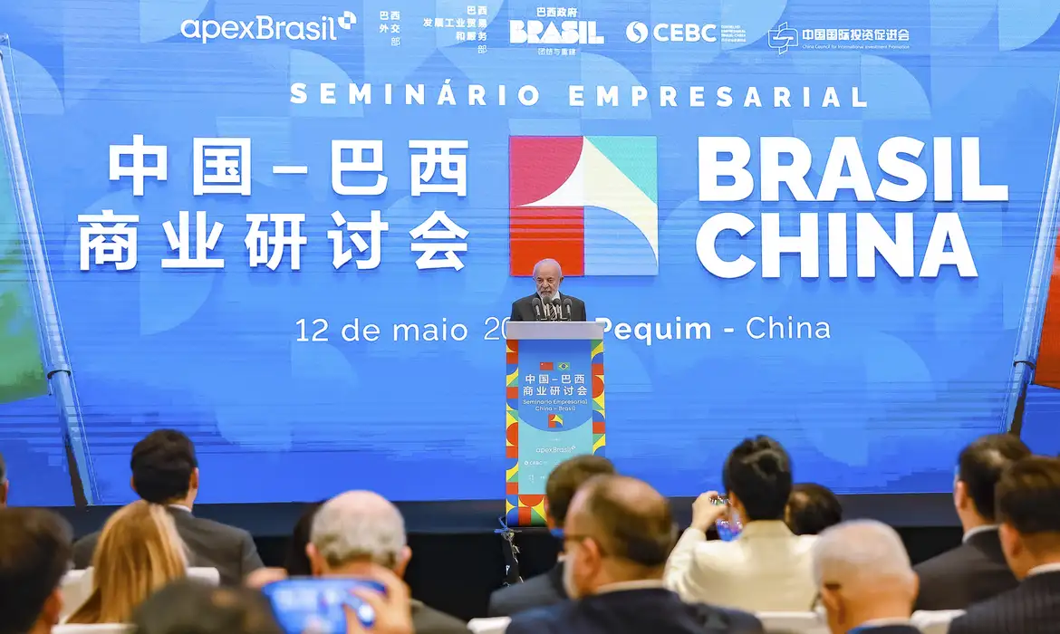Imagem - China ampliará em R$ 27 bilhões investimentos no Brasil, anuncia Lula