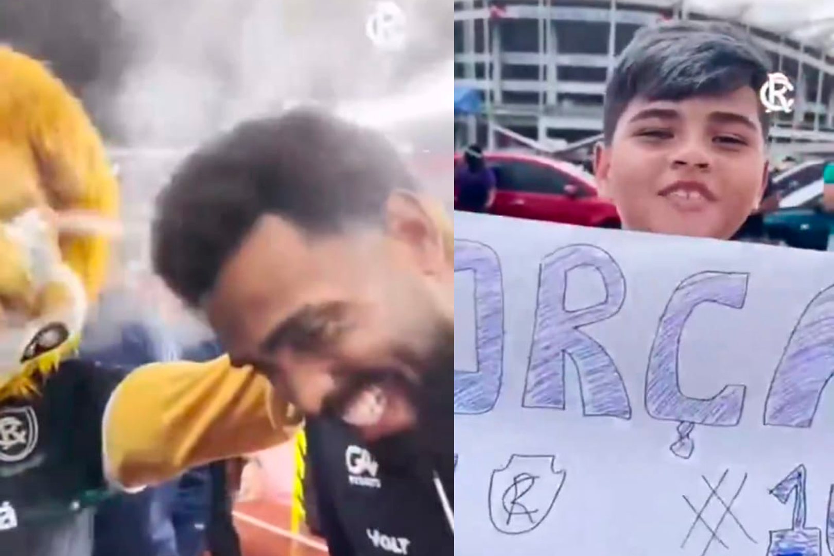 Vídeo foi divulgado na mídias oficiais do Leão -