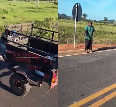 Imagem - Vídeo: motoristas denunciam prática que facilita assaltos em estradas do Pará com uso de arames