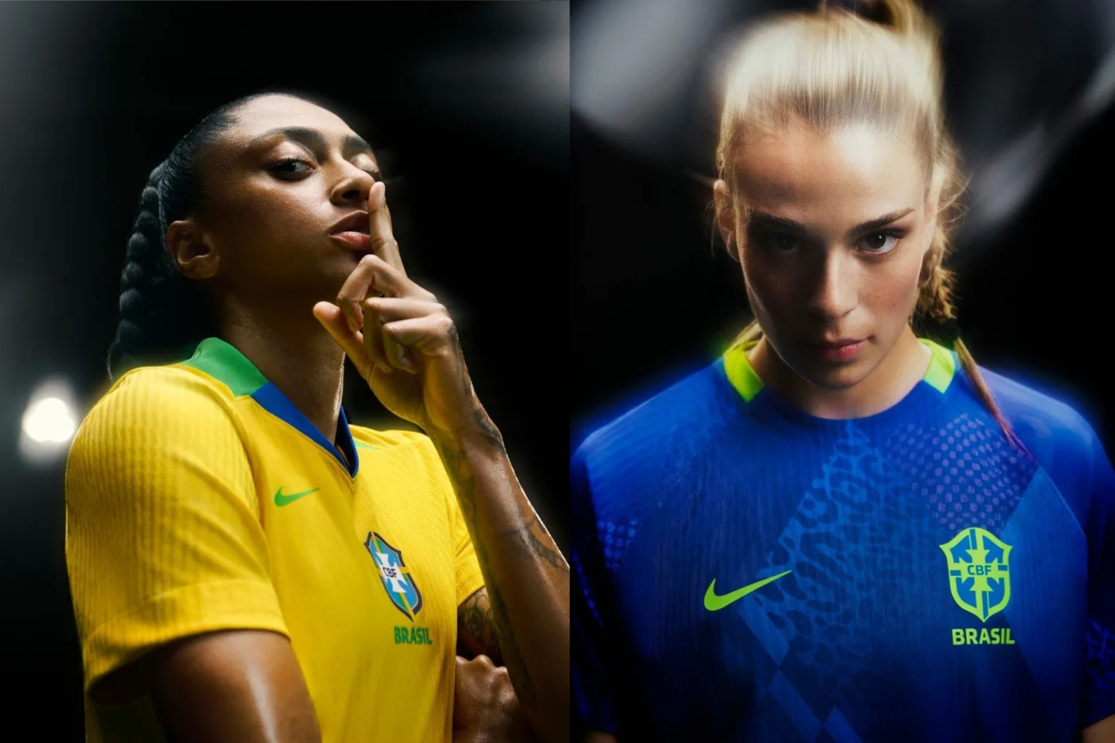 CBF e Nike lançam novos uniformes exclusivos da Seleção Brasileira Feminina; veja detalhes