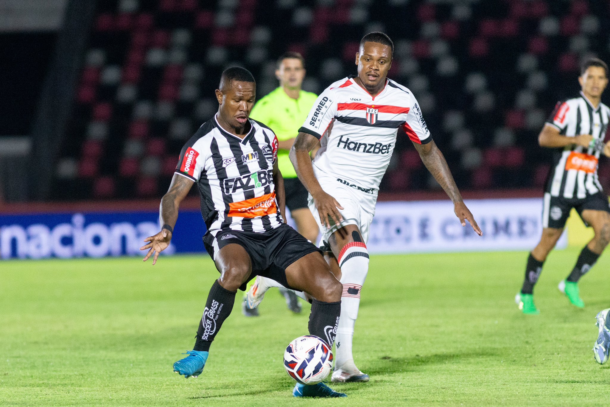 Equipe mineira goleou o Botafogo fora de casa - 