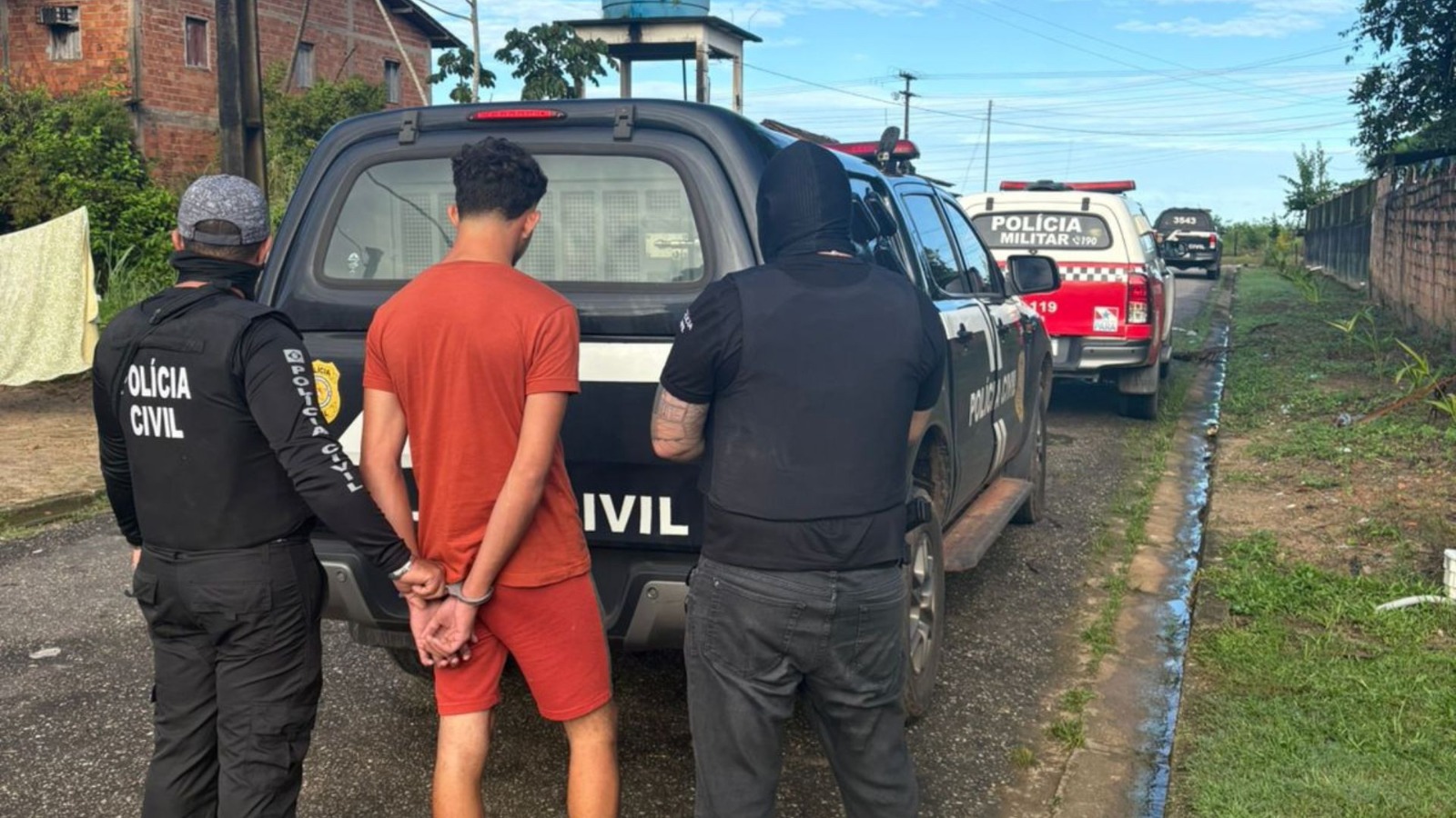 Imagem - Polícia Civil prende suspeito de homicídio em Vigia de Nazaré