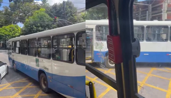 Ônibus no prego complica o trânsito na Avenida José Malcher; acompanhe