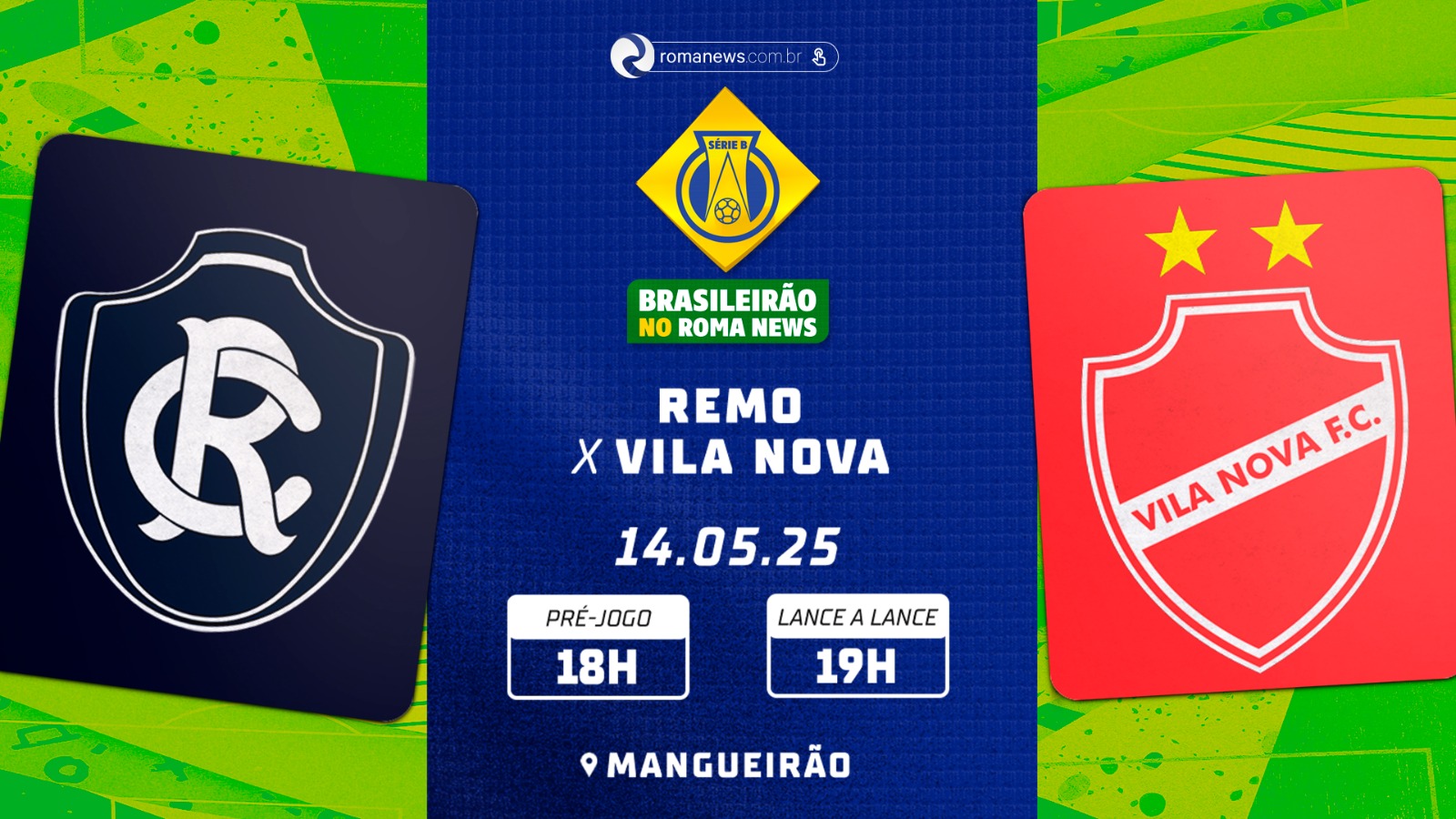 Imagem - Remo recebe o Vila Nova em duelo direto pelo G4 da Série B