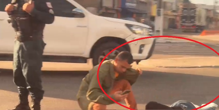 Imagem - Acidente deixa uma pessoa ferida e trânsito lento na Pedro Álvares Cabral, em Belém