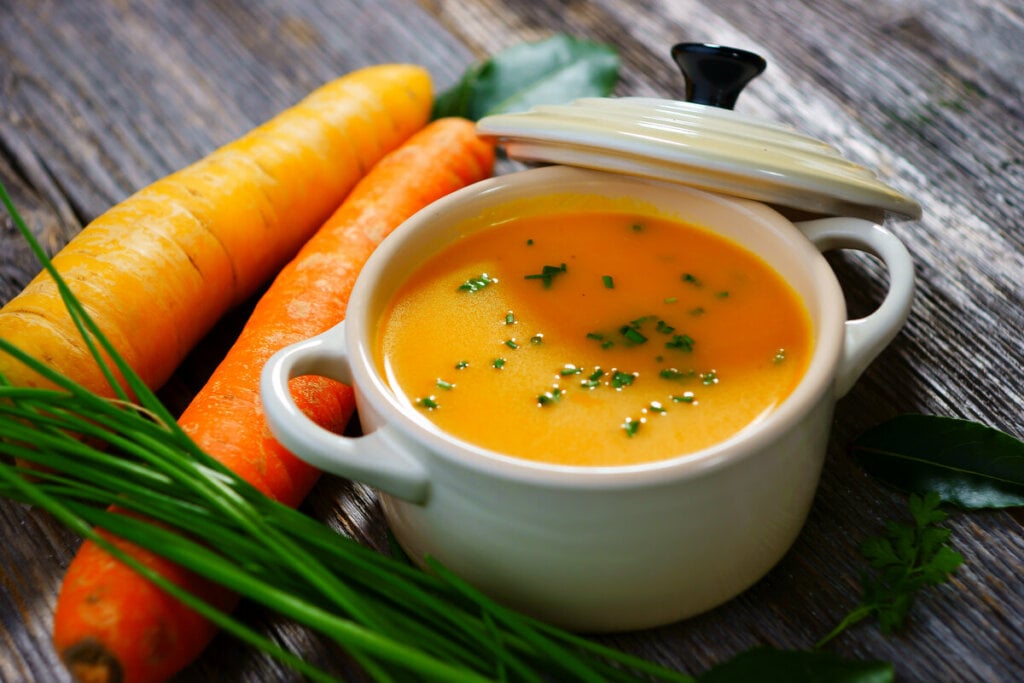 Creme de cenoura (Imagem: Dani Vincek | Shutterstock)