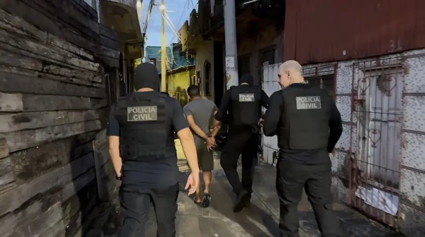Equipes da DAV e do NIP cumpriram vários mandados de prisão, na Grande Belém.