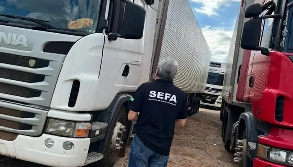 Fiscais apreendem 78 toneladas de carne e carga de produtos diversos no Pará por irregularidades fiscais