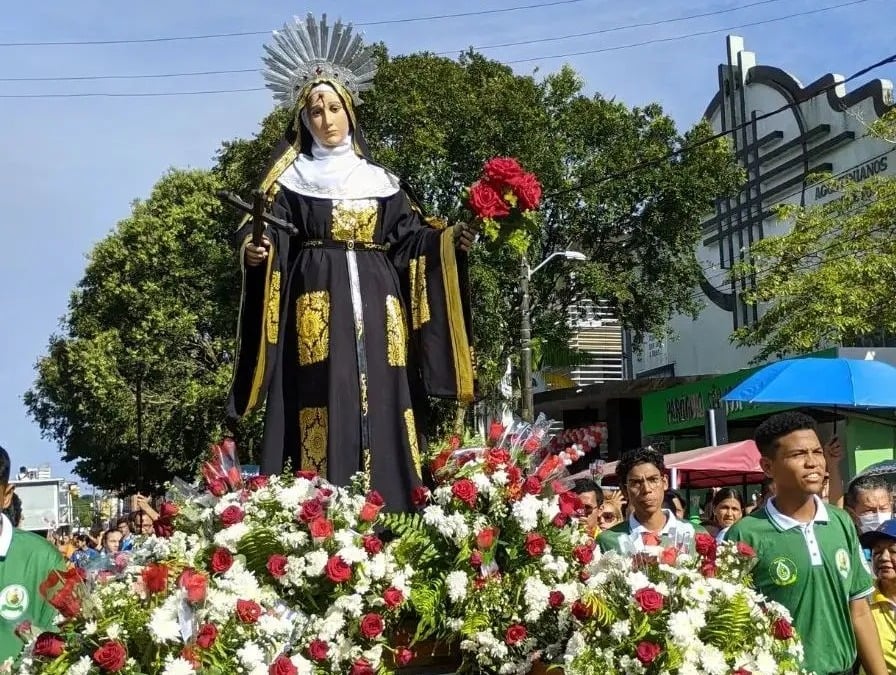Santa Rita de Cássia é conhecida como a Santa dos Impossíveis e advogada dos casos desesperadores. 