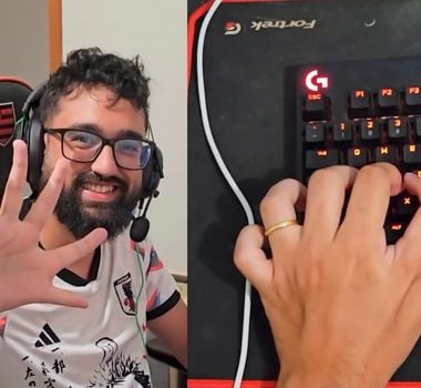 Imagem - Goleiro de seis dedos compartilha nova curiosidade e decide mostrar dia a dia na web