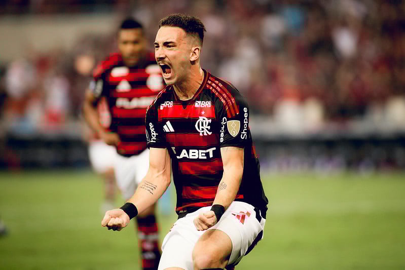 Léo Ortiz abriu o placar para o Mengão - 