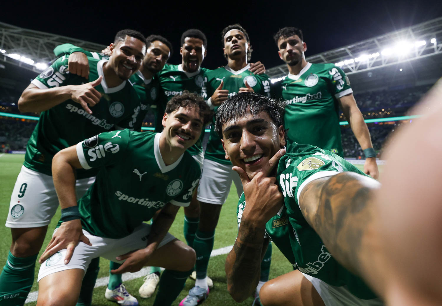 Verdão manteve 100% na Libertadores - 