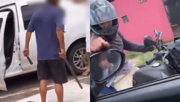 Vídeo: brigas de trânsito são registradas na região metropolitana de Belém