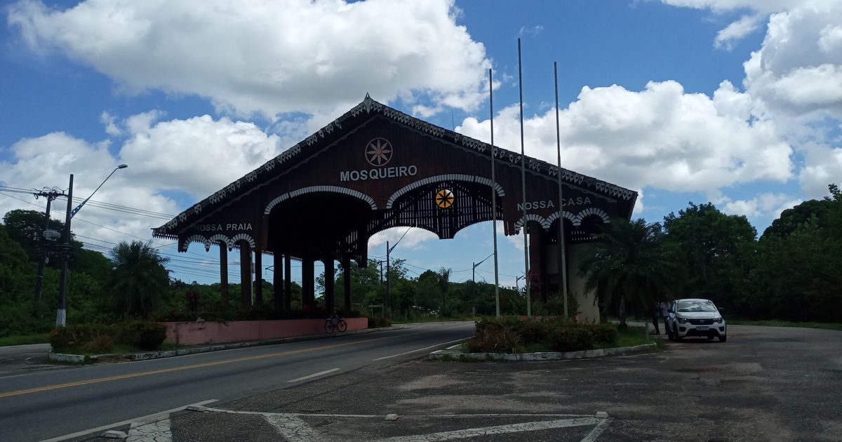 Portal de entrada da ilha de Mosqueiro