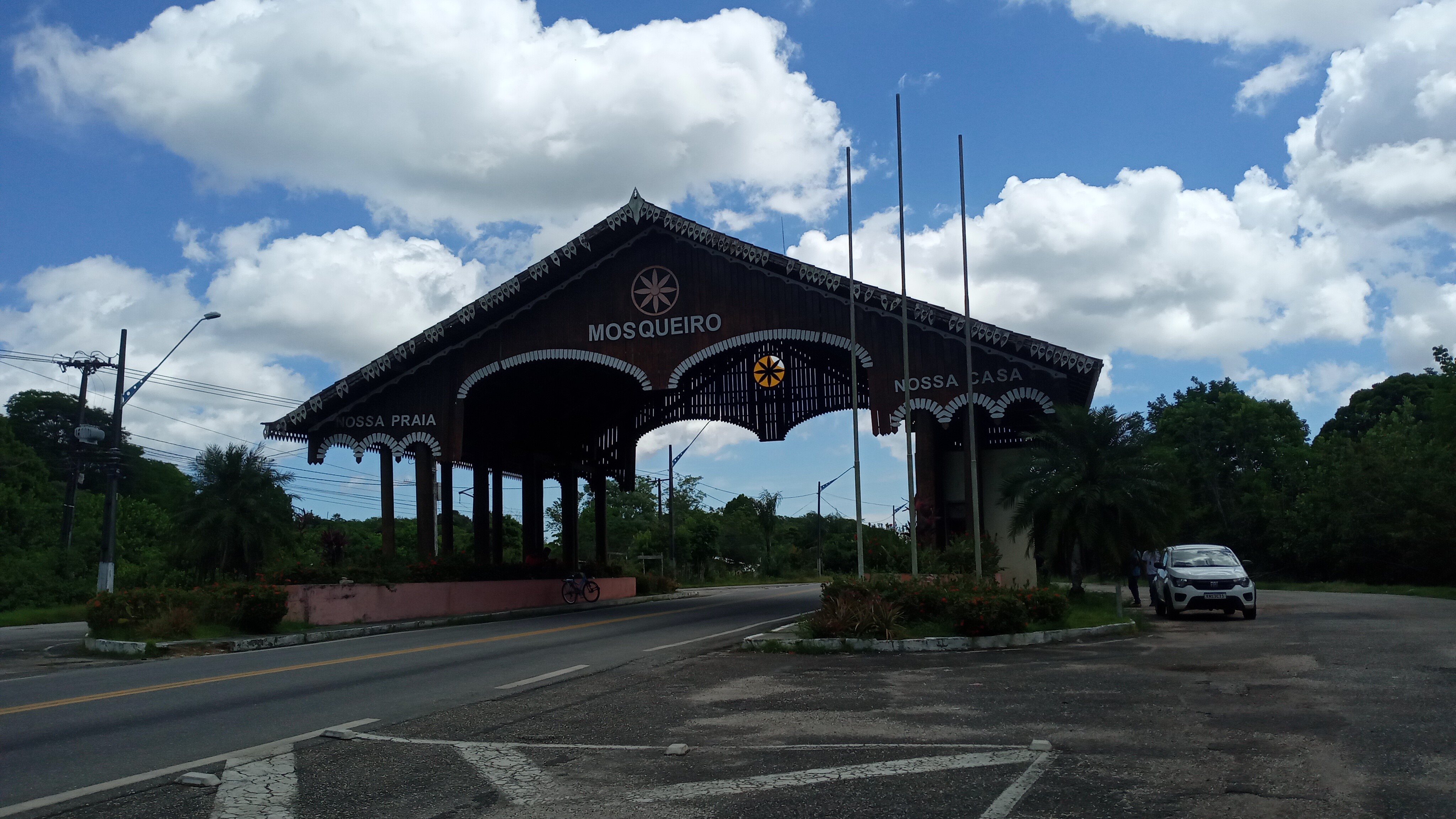 Portal de entrada da ilha de Mosqueiro