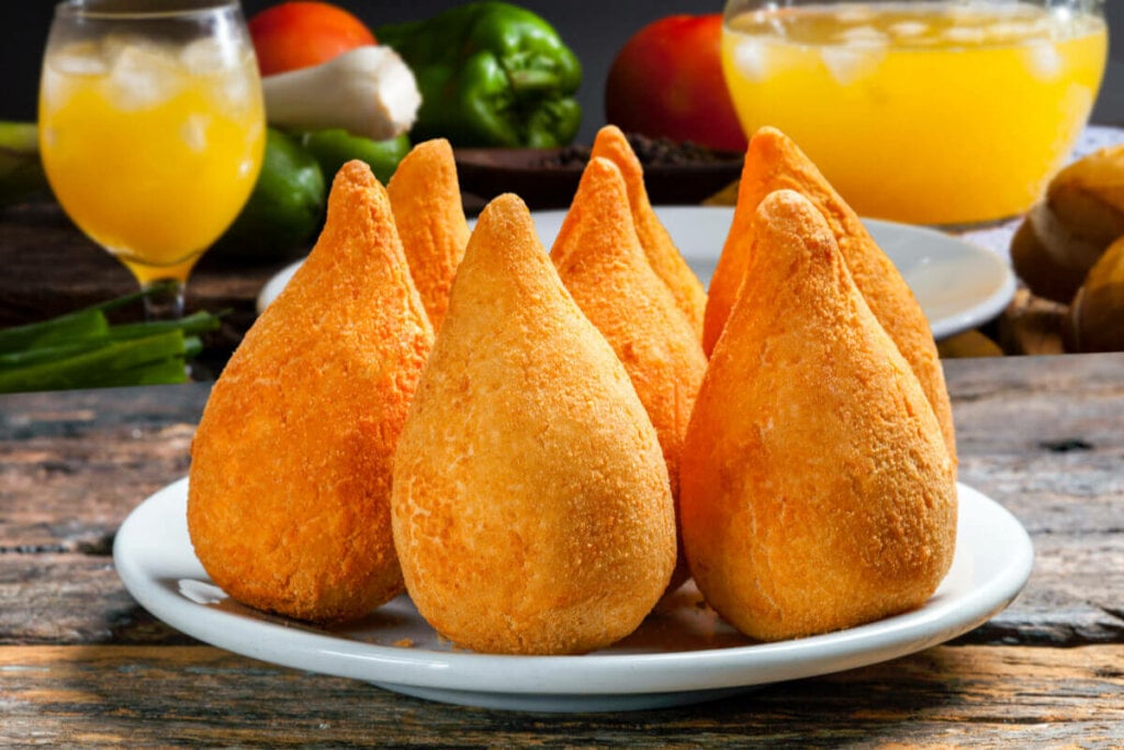 Coxinha de abóbora (Imagem: rocharibeiro | Shutterstock) 