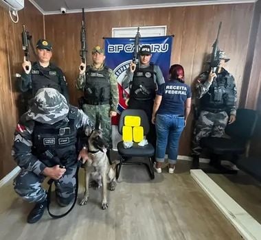 Imagem - Homem é preso suspeito de homicídio e mais de 3,800 kg de drogas são apreendidas, no Pará