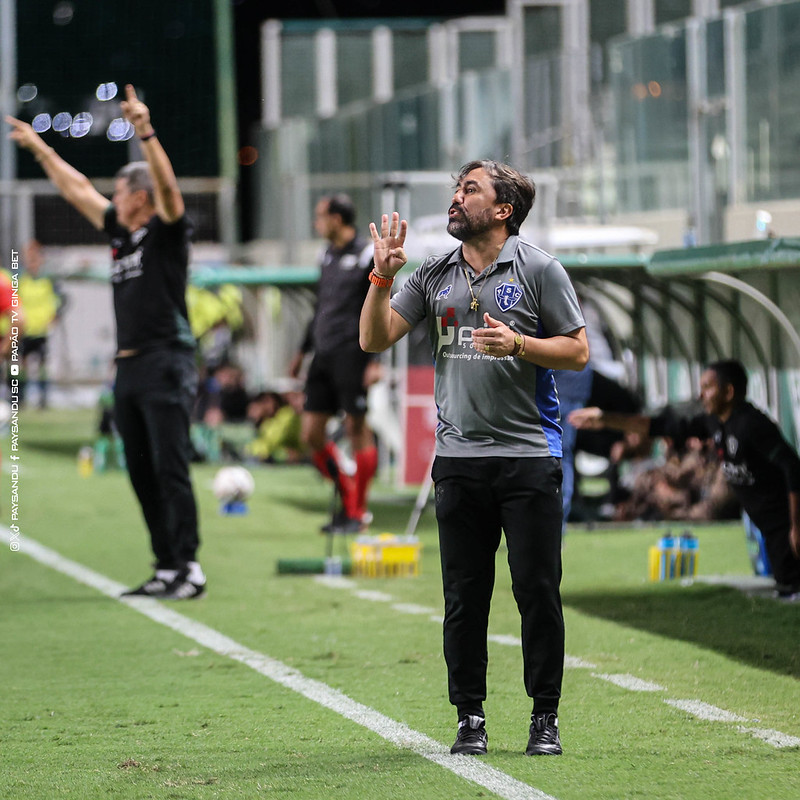Imagem - Luizinho Lopes admite pressão e vê evolução no Paysandu: 'Era para termos vencido pelo menos um jogo'