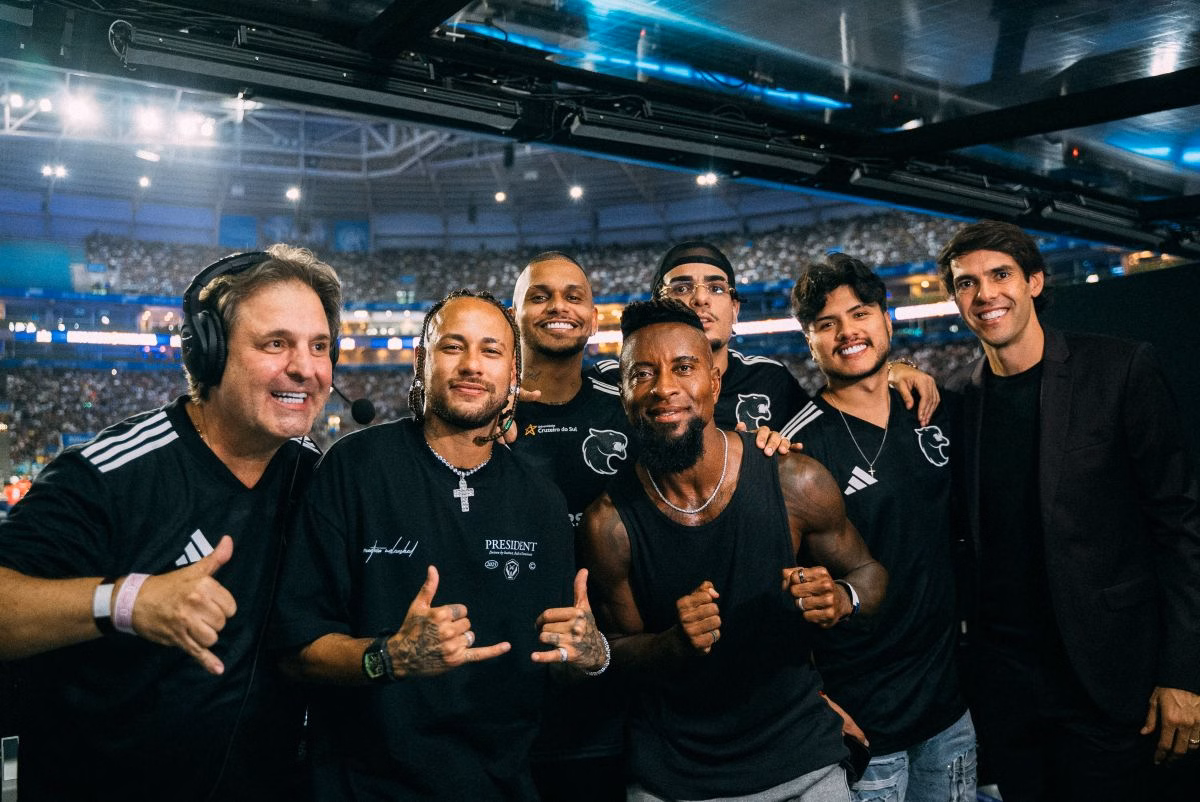 Neymar é campeão com a Furia FC na Kings League Brasil, mas ouve provocações por má fase do Santos