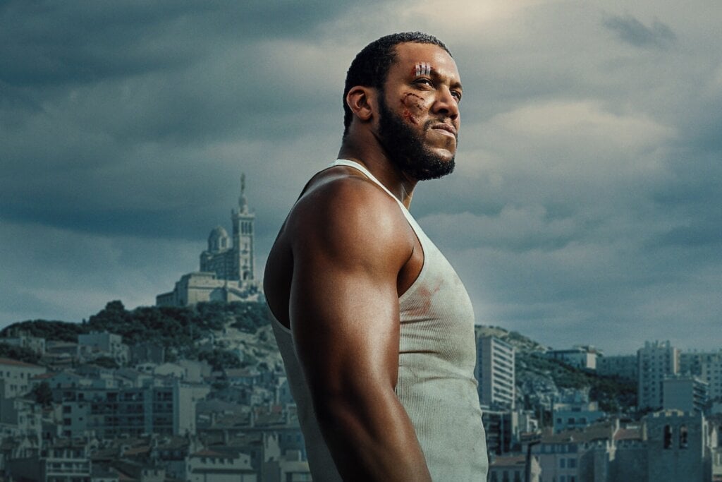 &#8220;K.O.&#8221; acompanha a história de um lutador que busca redenção ao tentar encontrar o filho de uma viúva  (Imagem: Reprodução digital | Netflix)