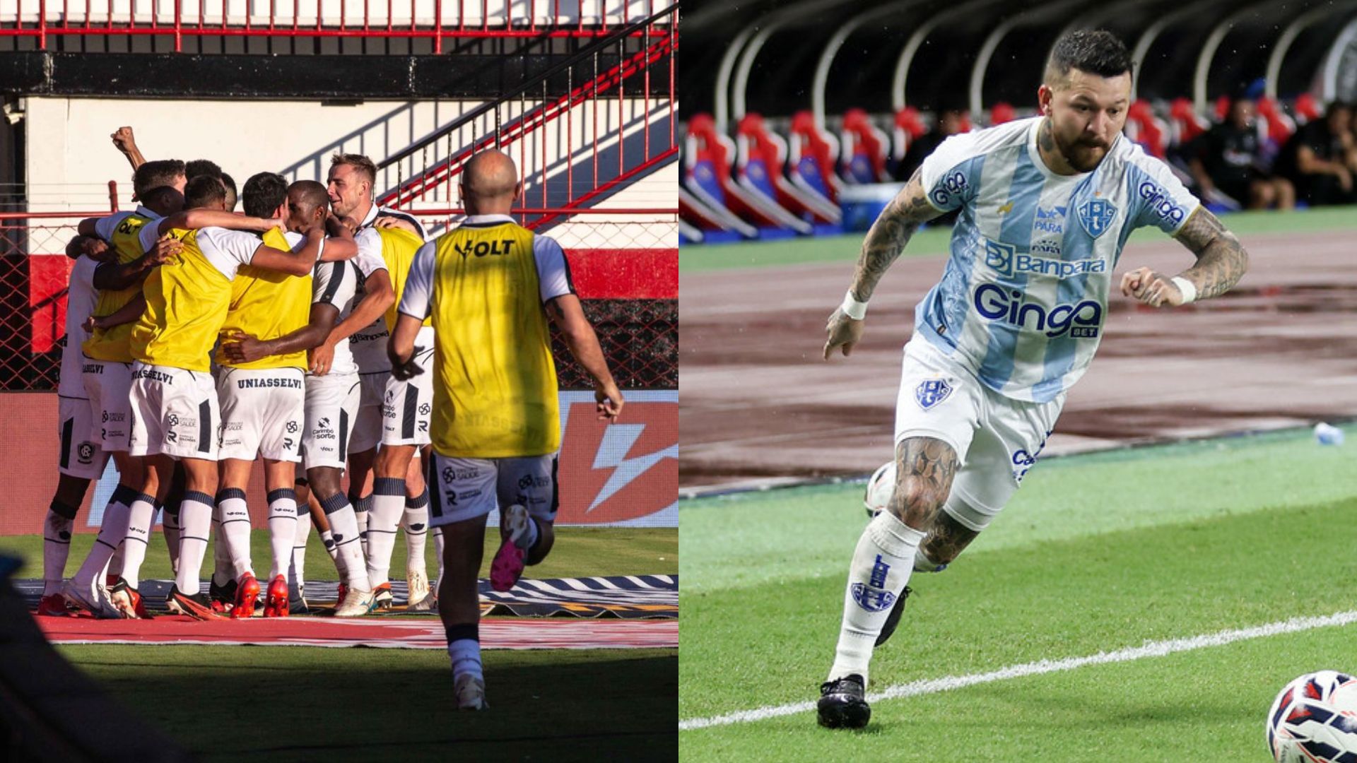 Leão e Papão seguem em partes opostas da tabela - 