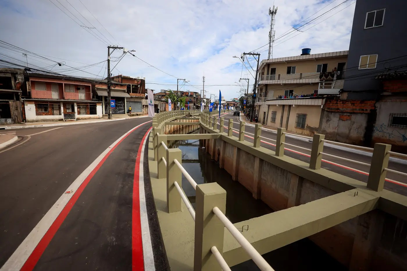 Imagem - Canal da Cipriano Santos é entregue à população