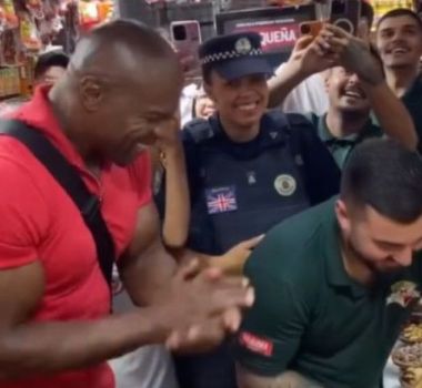 Imagem - Terry Crews, o Latrell de ‘As branquelas’, visita o Mercado de São Paulo; assista