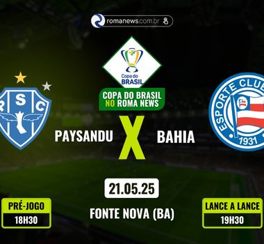 Imagem - Paysandu visita o Bahia em desvantagem no confronto da Copa do Brasil