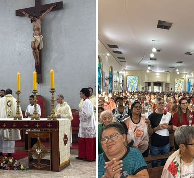 Imagem - Fé e Tradição: fiéis celebram Santa Rita de Cássia em Belém; acompanhe