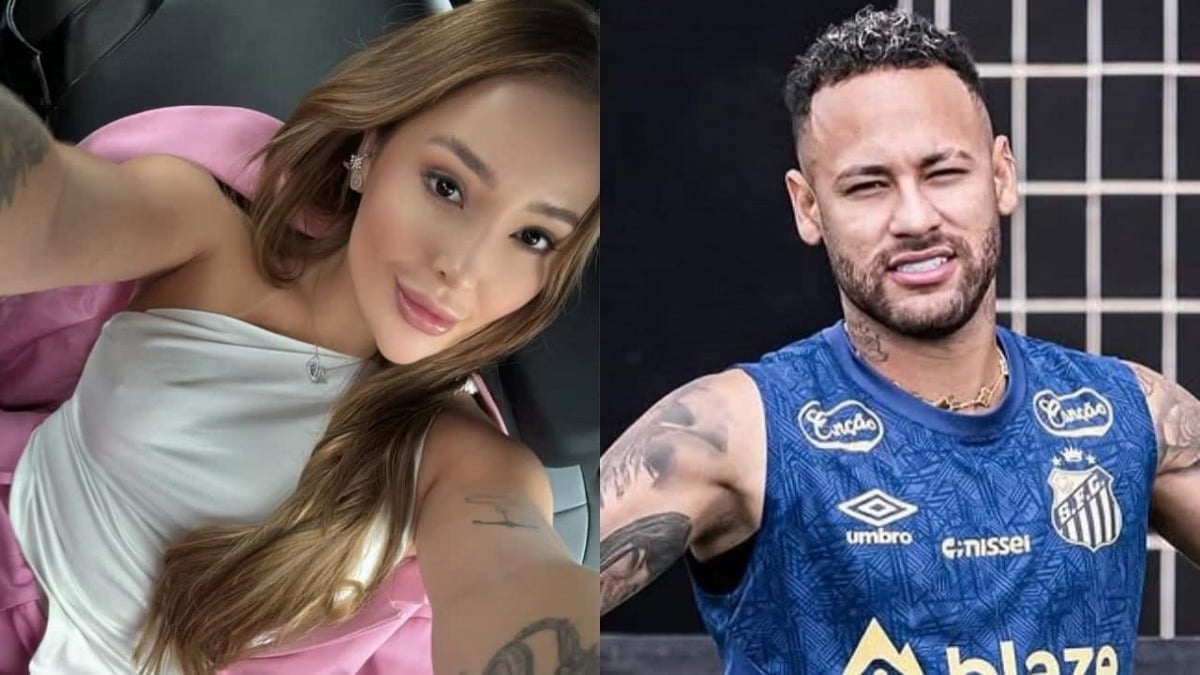 Any Awuada e Neymar Jr. 