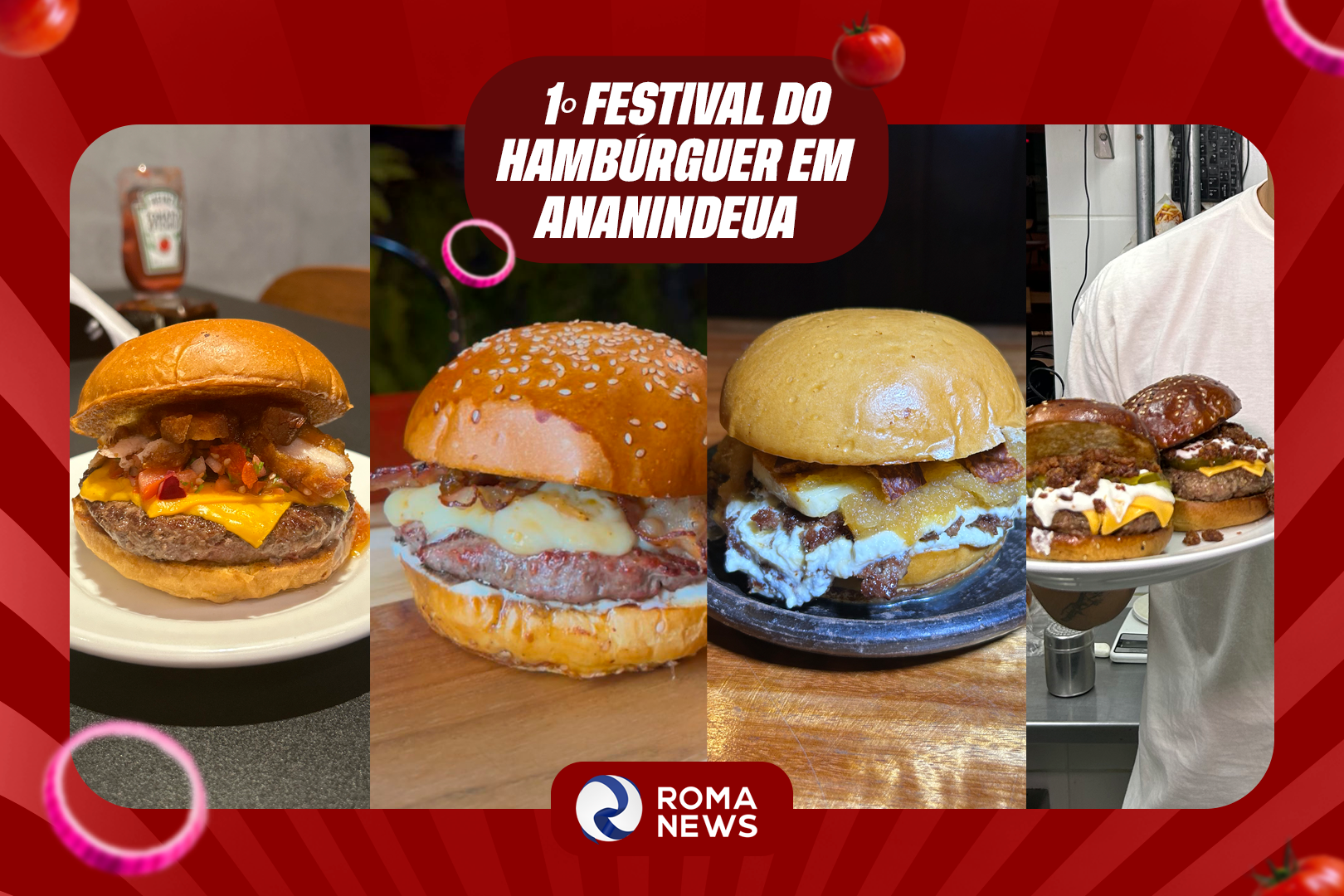 Imagem - 1º Festival do Hambúrguer de Ananindeua: conheça alguns concorrentes ao título de melhor burguer