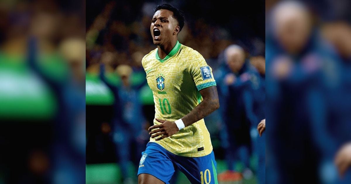 Rodrygo está fora da primeira convocação de Ancelotti na Seleção Brasileira; saiba o motivo
