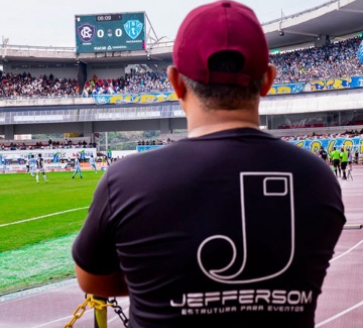 Jefferson Goldenberg assinou toda a sonorização de linha ao redor do gramado do Mangueirão