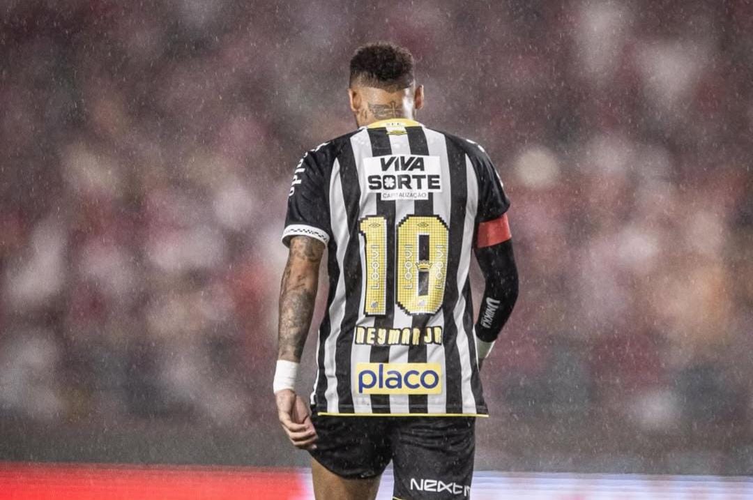 Neymar valoriza empate do Santos 'na raça' com o Sport e fala em 'zerar a mente'
