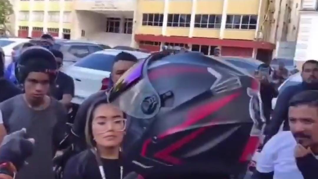Protesto dos mototaxistas -