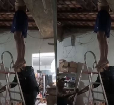 Imagem - Suspeito fica entalado em telhado durante tentativa de furto no Pará