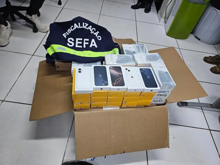 Apreensões ocorreram nos postos fiscais de Conceição do Araguaia e Cachoeira do Piriá e incluíram câmaras hiperbáricas, celulares e madeira beneficiada