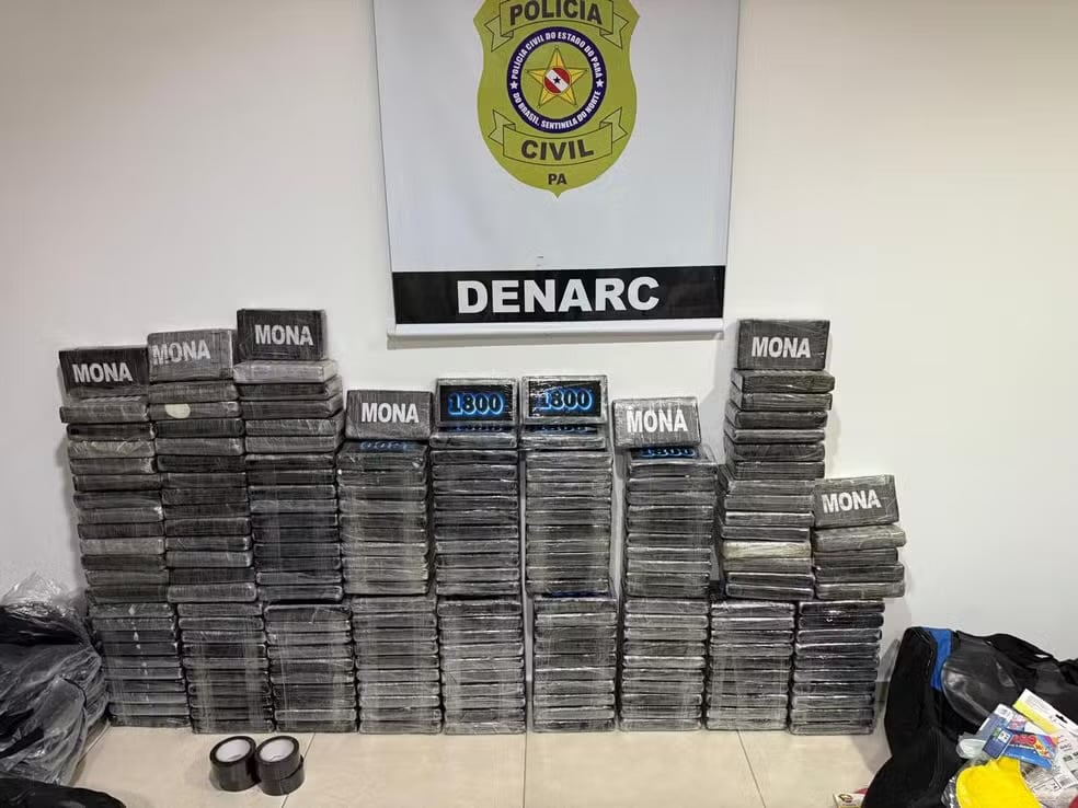 Polícia flagrou suspeitos embalando droga em Barcarena; operação é desdobramento de ação anterior