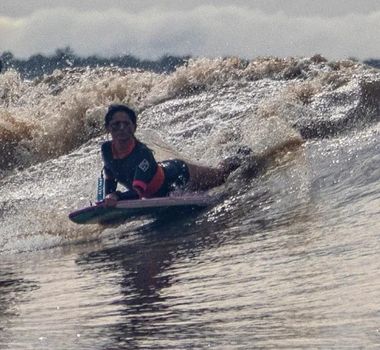Imagem - Paraense, atleta disputa Circuito Brasileiro de Bodyboard