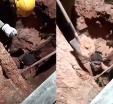 Imagem - Indígena é resgatado após ficar soterrado por 3 horas em deslizamento de terra em Santarém