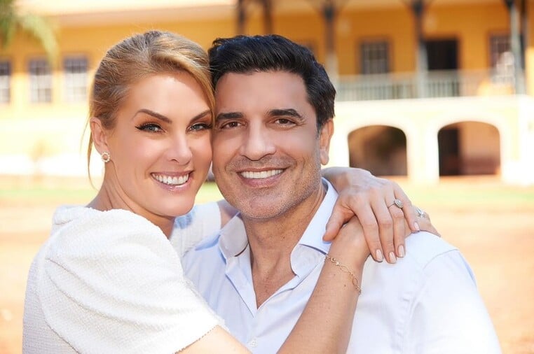 Ana Hickmann e Edu Guedes -