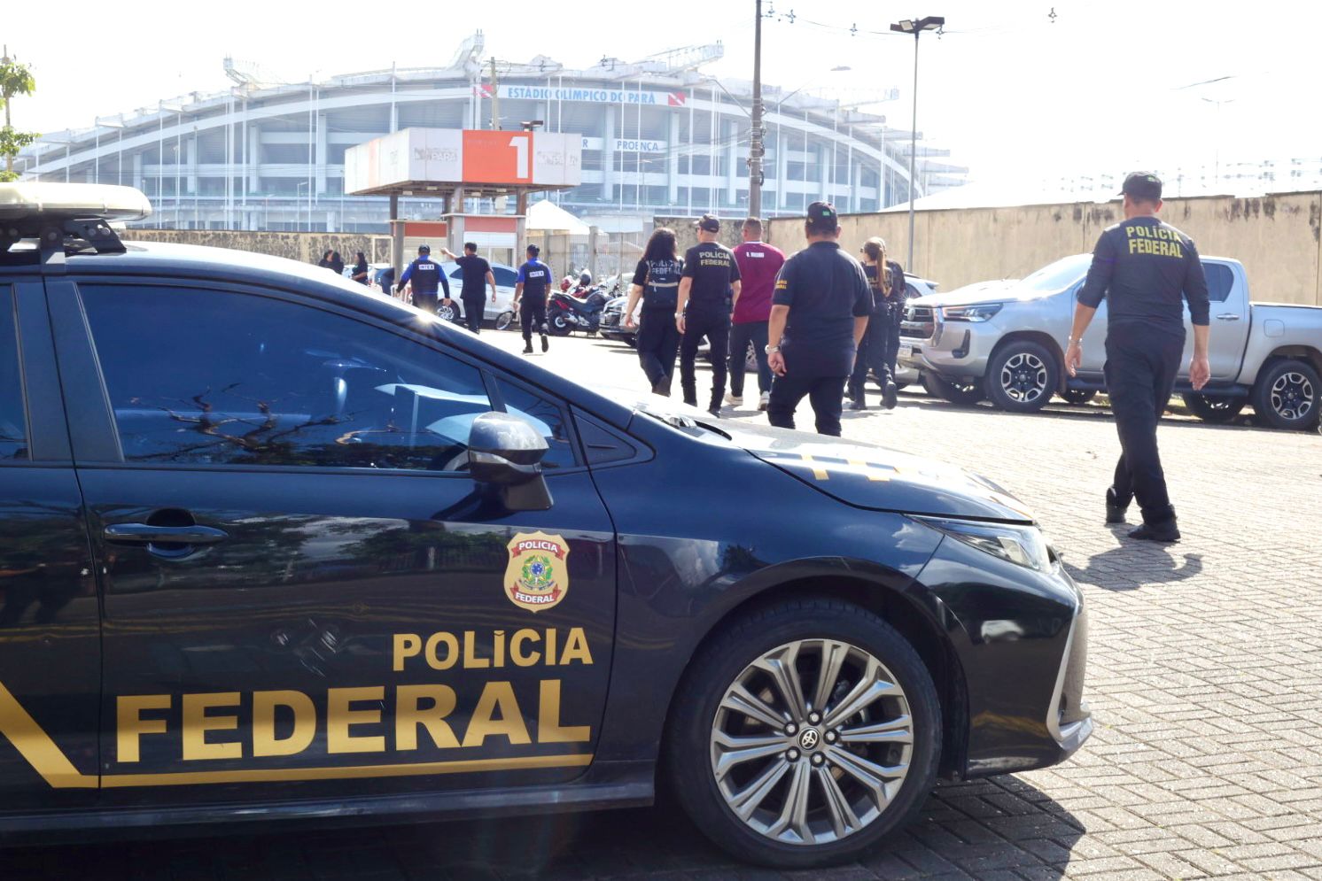 Imagem - PF fiscaliza eventos no estádio do Mangueirão