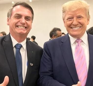Imagem - Trump sai em defesa de Bolsonaro e fala 'caça às bruxas' contra o ex-presidente brasileiro