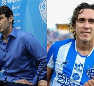 Imagem - Presidente do Paysandu revela que Nicolas pode deixar o clube: 'possibilidade existe'