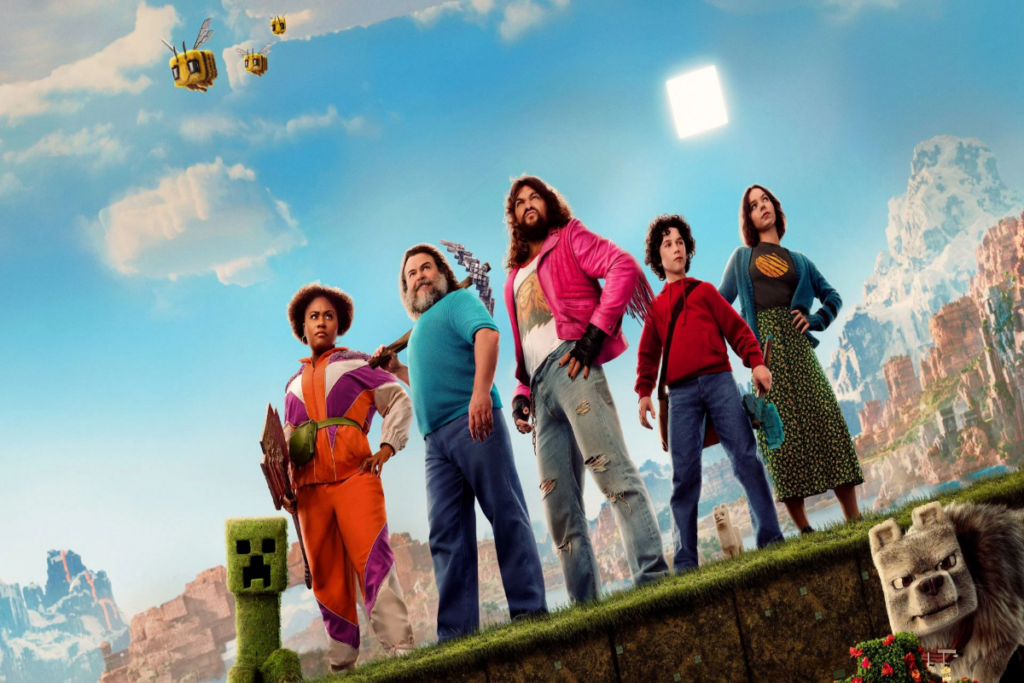 &#8220;Um filme Minecrft&#8221; mostra as aventuras e os desafios de personagens transportados para o Overworld (Imagem: Reprodução digital | WARNER BROS.)