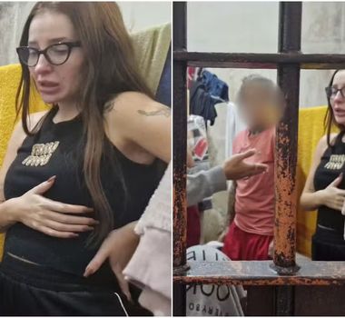 Imagem - Any Awuada, envolvida em polêmica com Neymar, pega infecção na prisão e expõe cela